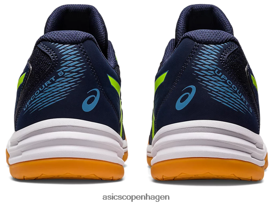 Asics forret 5 midnat/hazard grøn Z206F6466