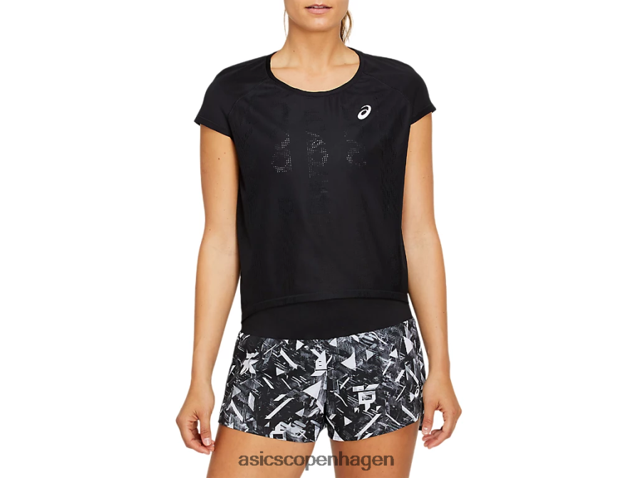 Asics fremtidig tokyo ventilate kortærmet top ydeevne sort Z206F64129