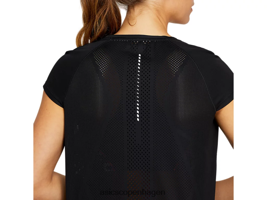 Asics fremtidig tokyo ventilate kortærmet top ydeevne sort Z206F64129