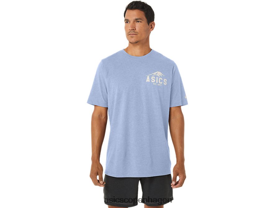 Asics fuji 1977 t-shirt blød himmel Z206F626