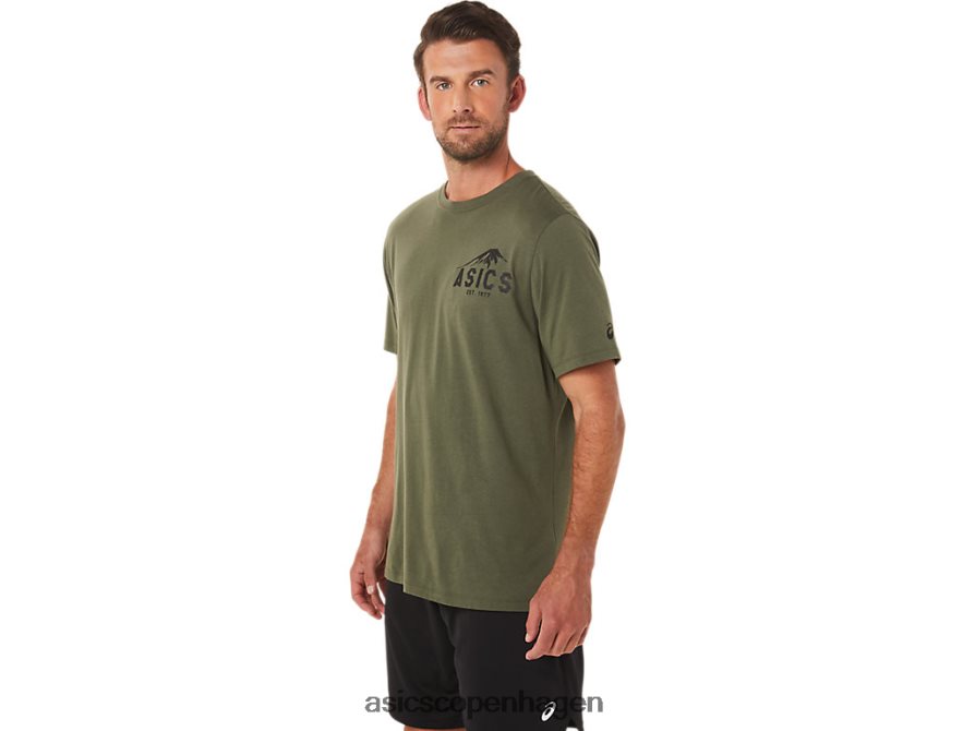 Asics fuji 1977 t-shirt oliven lærred Z206F61630