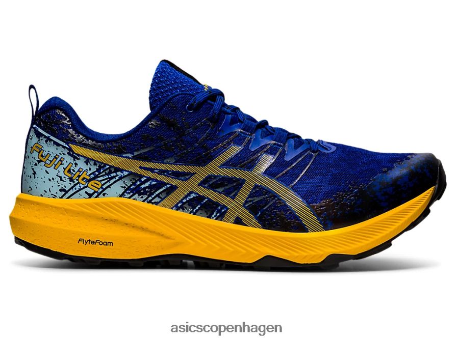 Asics fuji lite 2 monaco blå/solsikke Z206F61866