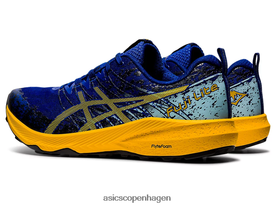 Asics fuji lite 2 monaco blå/solsikke Z206F61866
