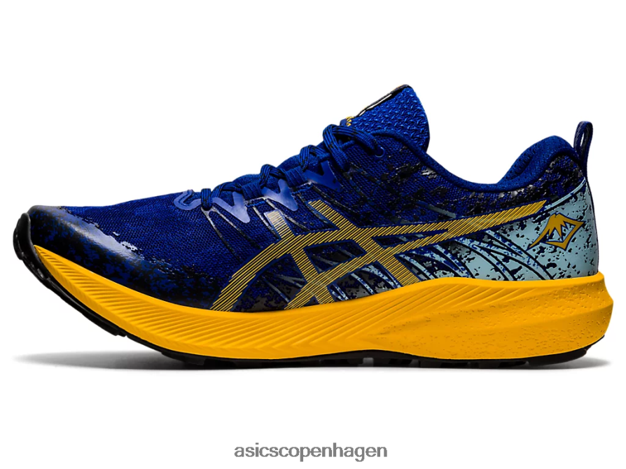 Asics fuji lite 2 monaco blå/solsikke Z206F61866