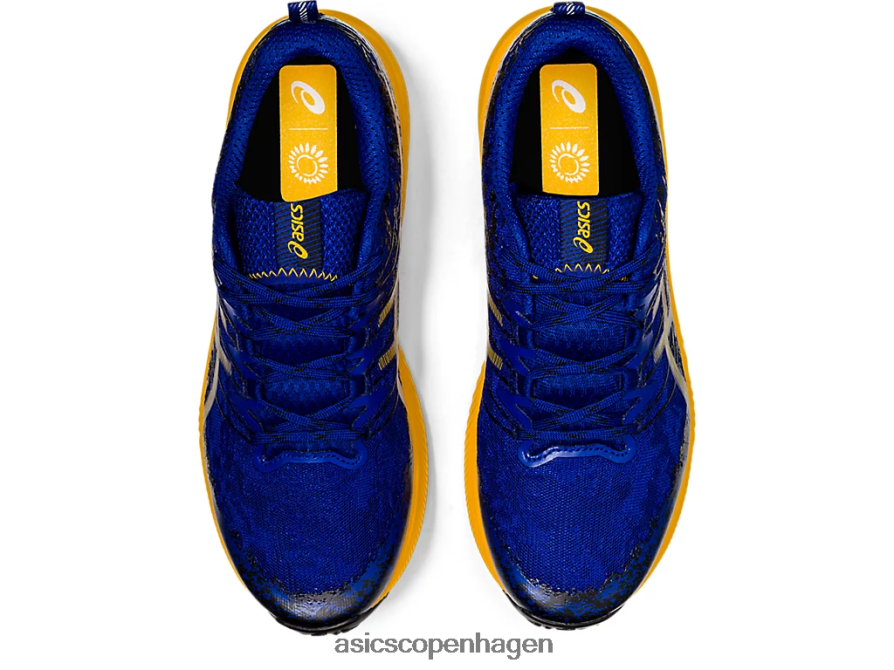 Asics fuji lite 2 monaco blå/solsikke Z206F61866