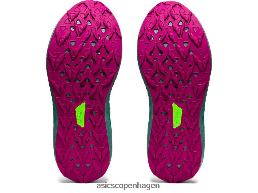 Asics fuji lite 2 sort/fuchsiarød Z206F63586