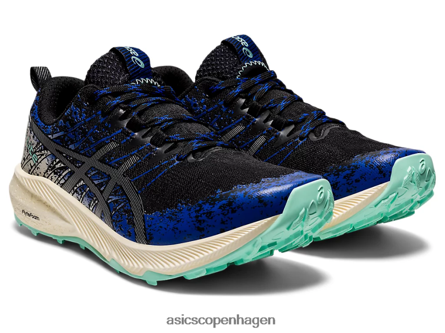 Asics fuji lite 2 sort/ren sølv Z206F63898