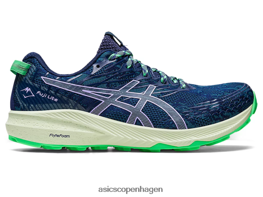 Asics fuji lite 3 blæk blågrøn/digital violet Z206F62639