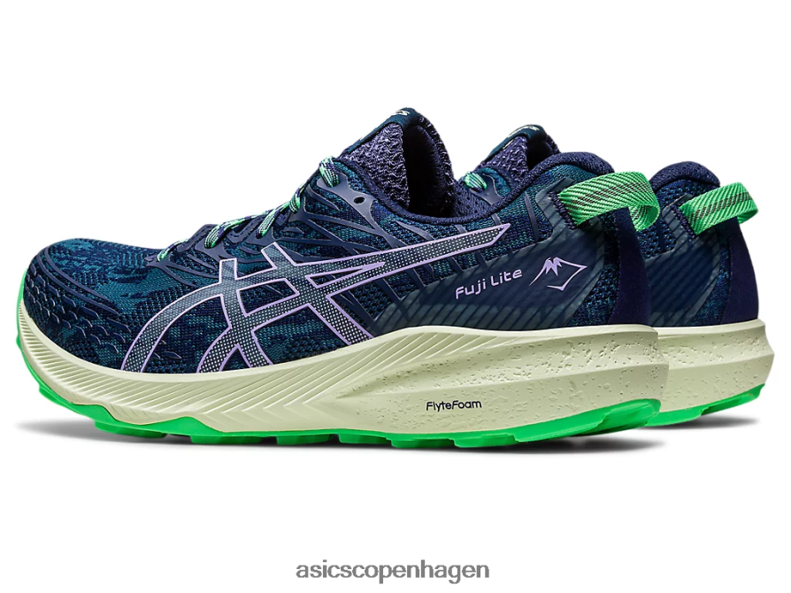 Asics fuji lite 3 blæk blågrøn/digital violet Z206F62639