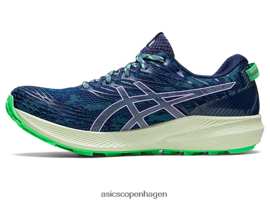 Asics fuji lite 3 blæk blågrøn/digital violet Z206F62639