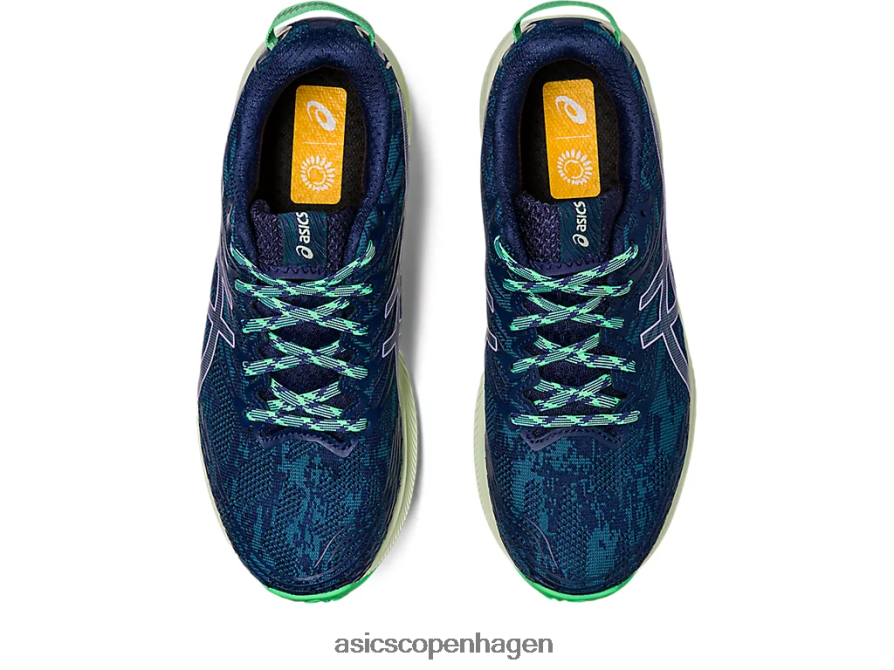 Asics fuji lite 3 blæk blågrøn/digital violet Z206F62639