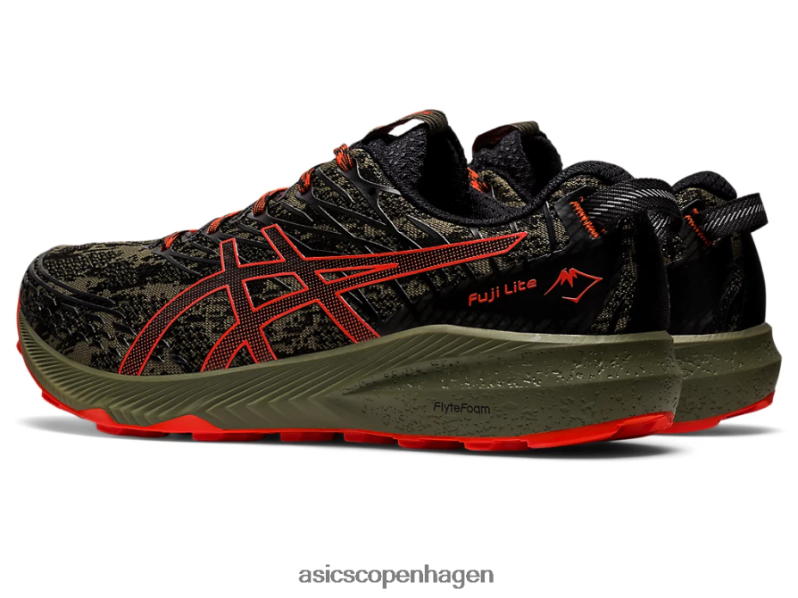 Asics fuji lite 3 kappegrøn/cherrytomat Z206F6735