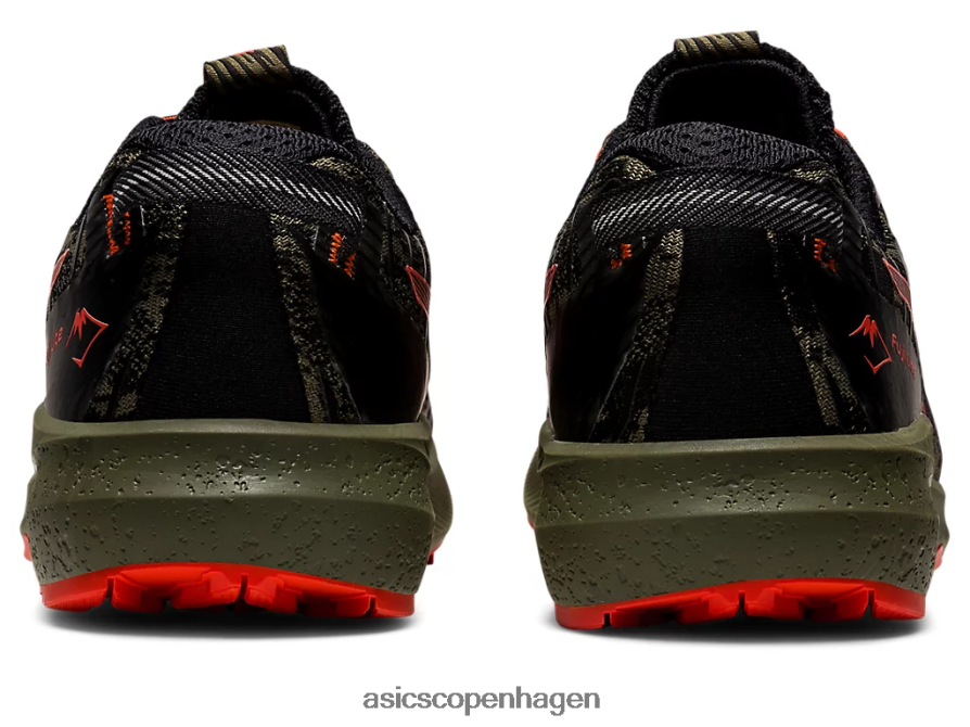 Asics fuji lite 3 kappegrøn/cherrytomat Z206F6735