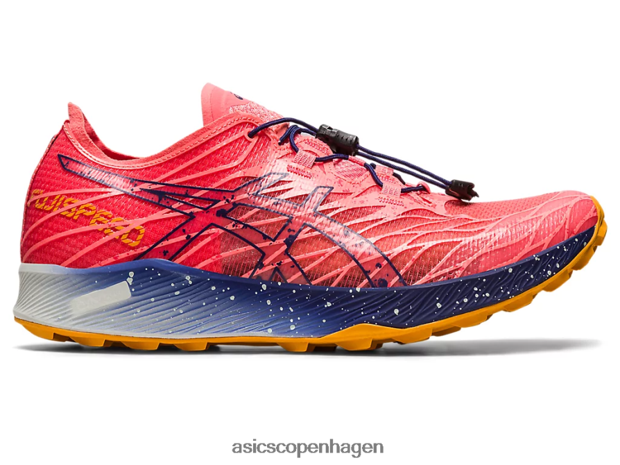 Asics fujispeed papaya/indigo blå Z206F62621