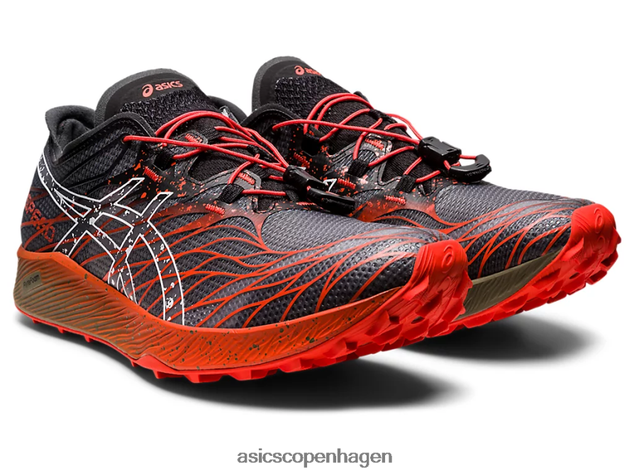 Asics fujispeed sort/cherry tomat Z206F6976