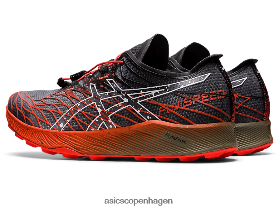 Asics fujispeed sort/cherry tomat Z206F6976