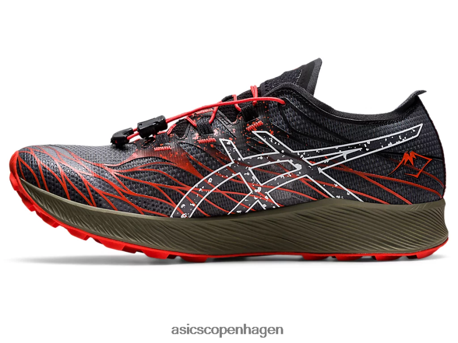 Asics fujispeed sort/cherry tomat Z206F6976
