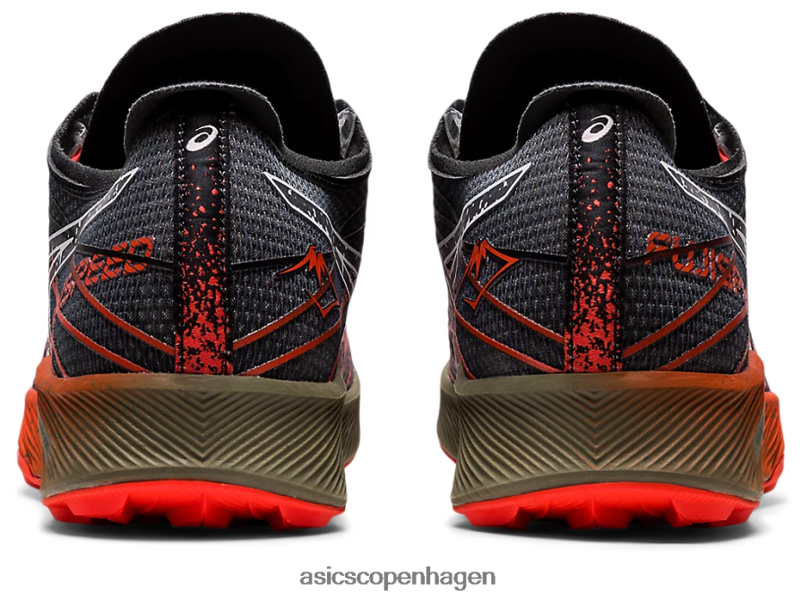 Asics fujispeed sort/cherry tomat Z206F6976