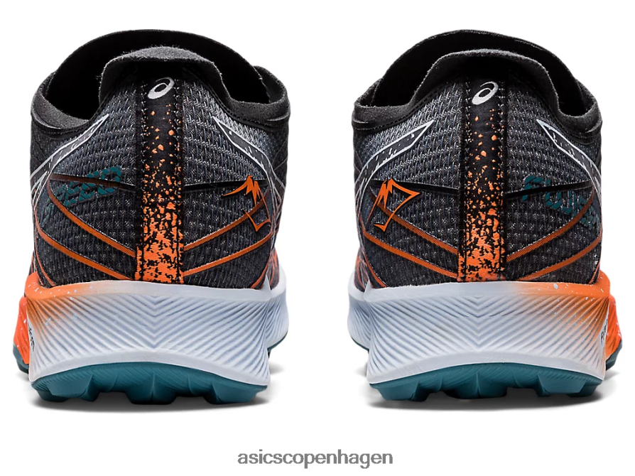 Asics fujispeed sort/nova orange Z206F62906