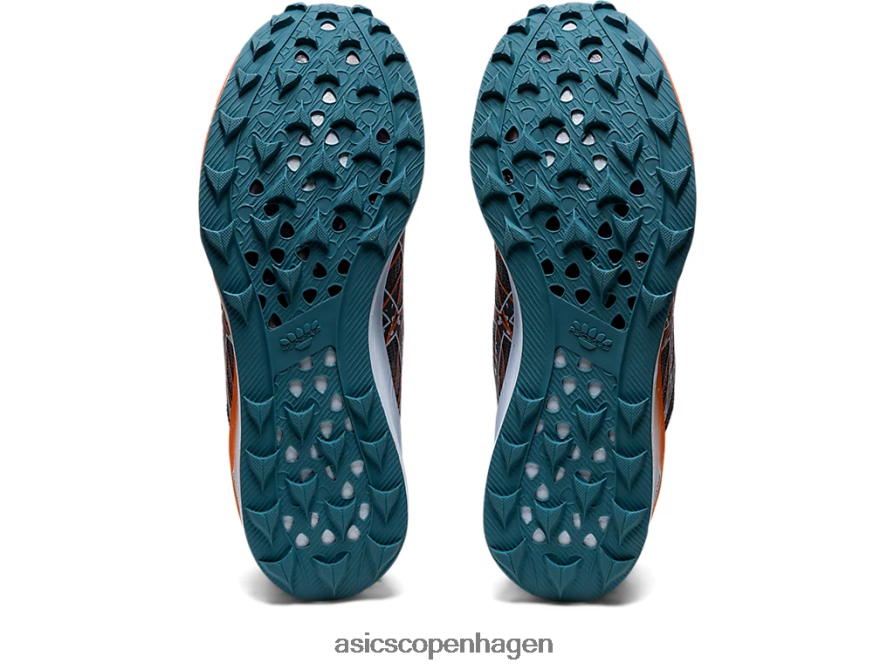 Asics fujispeed sort/nova orange Z206F62906