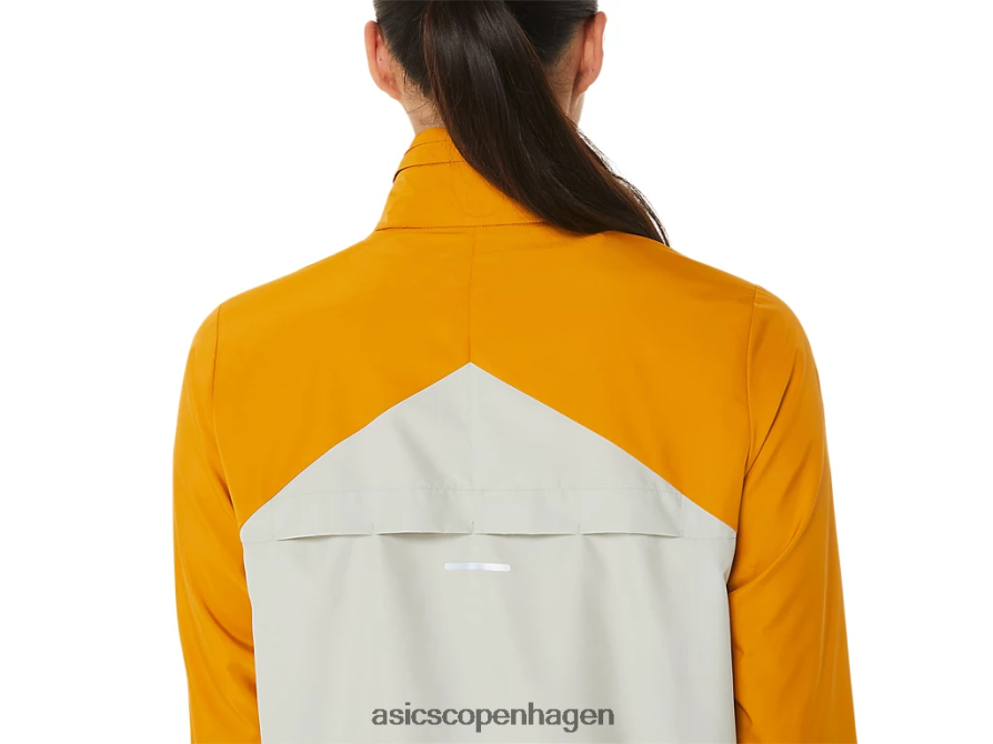 Asics fujitrail anorak sandstorm/let salvie Z206F62568