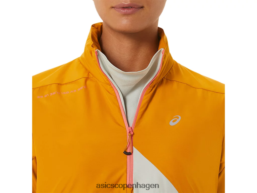 Asics fujitrail anorak sandstorm/let salvie Z206F62568