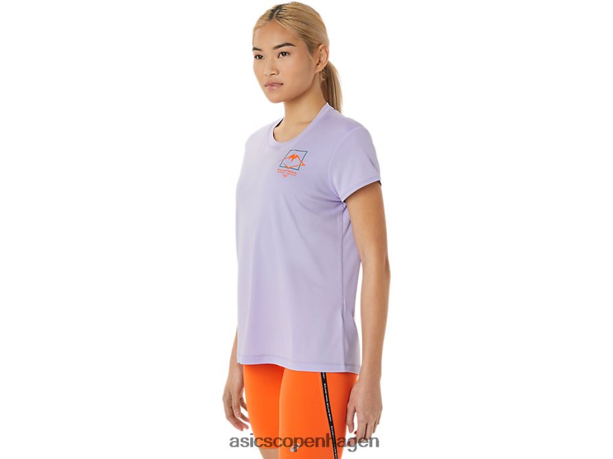 Asics fujitrail logo kortærmet top damp Z206F63074