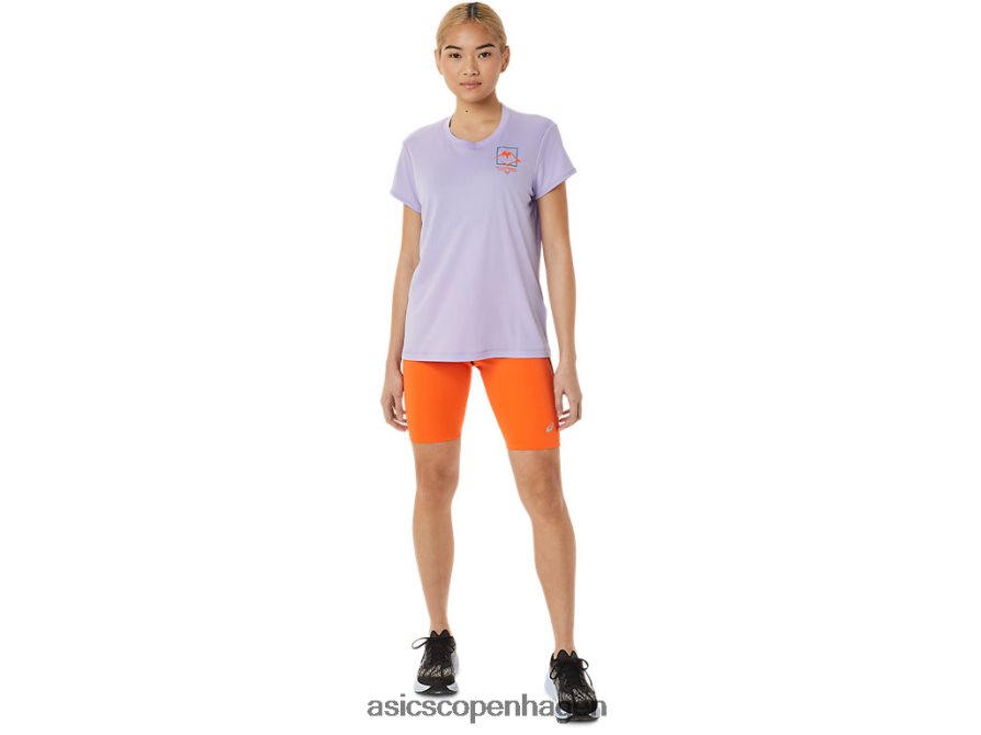 Asics fujitrail logo kortærmet top damp Z206F63074