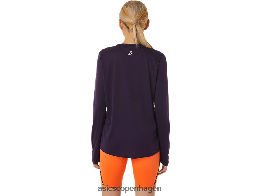 Asics fujitrail-logo langærmet top natskygge Z206F63033