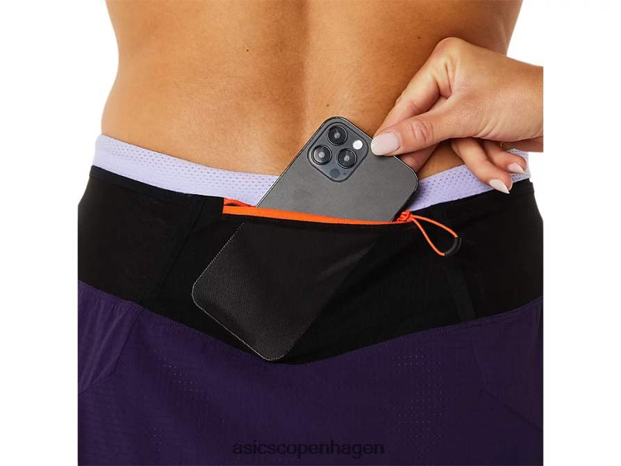 Asics fujitrail skort natskygge/damp Z206F63079