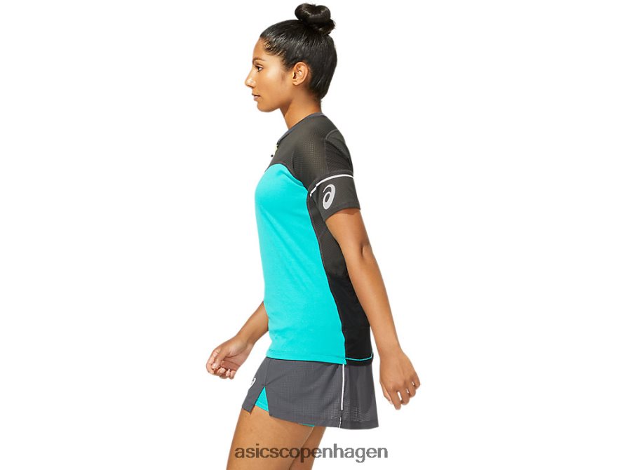 Asics fujitrail top baltisk juvel Z206F64006