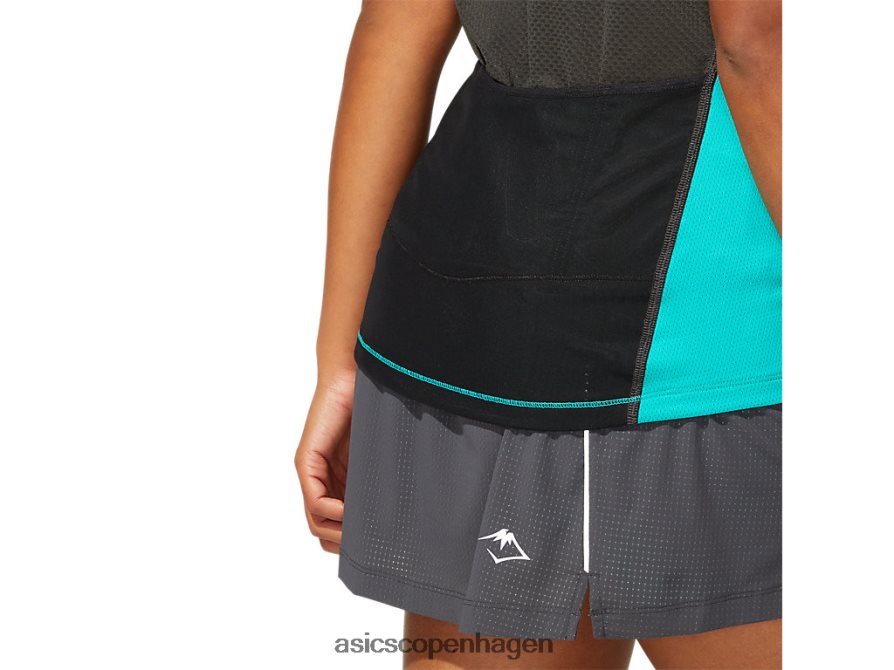 Asics fujitrail top baltisk juvel Z206F64006