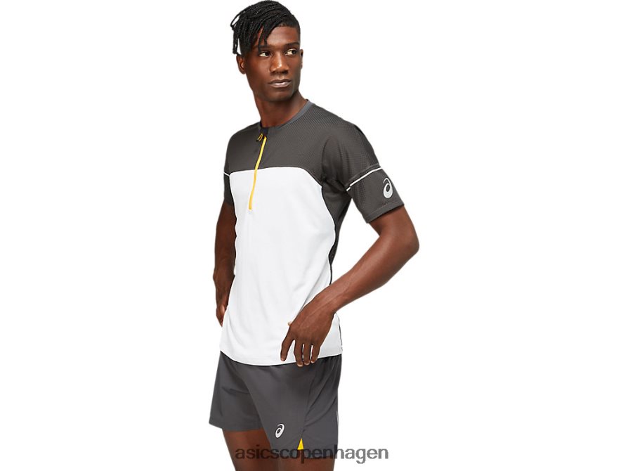 Asics fujitrail top grafitgrå/brillant hvid Z206F61825