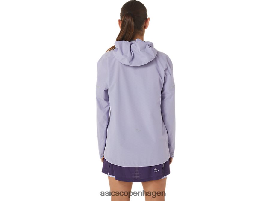 Asics fujitrail vandtæt jakke damp Z206F63077