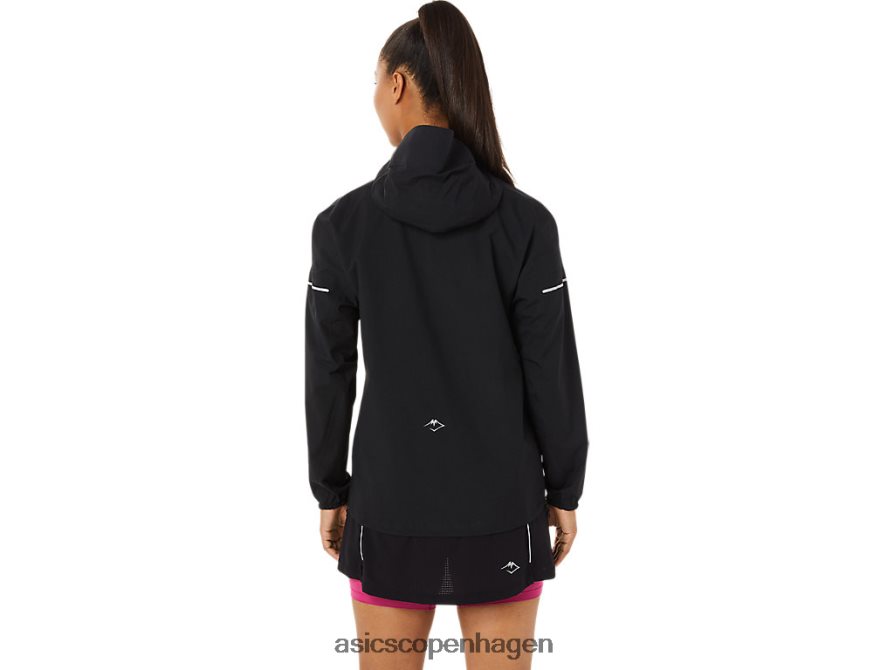 Asics fujitrail vandtæt jakke ydeevne sort Z206F63482