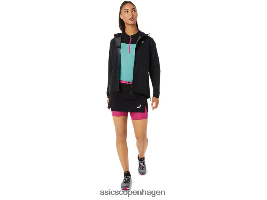 Asics fujitrail vandtæt jakke ydeevne sort Z206F63482