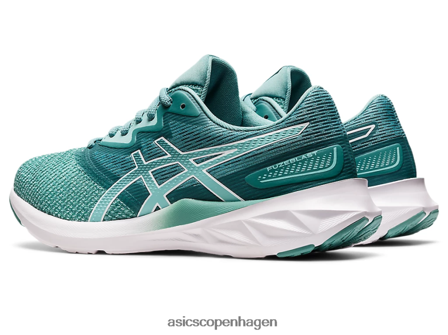 Asics fuzeblast oasis grøn/hvid Z206F63581