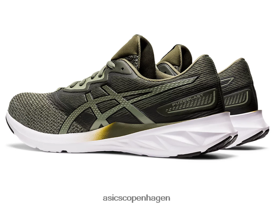 Asics fuzeblast oliven lærred/sort Z206F61578