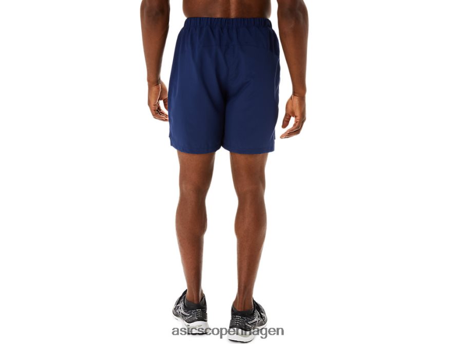 Asics færdigsæt 7 kort sagt indigo blå Z206F6207