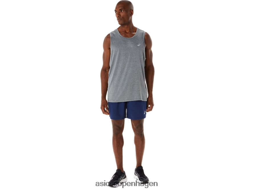 Asics færdigsæt 7 kort sagt indigo blå Z206F6207