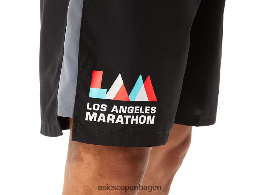 Asics færdigsæt 7in kort lam ydeevne sort Z206F61344