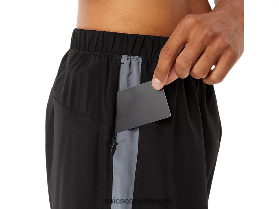 Asics færdigsæt 7in kort lam ydeevne sort Z206F61344