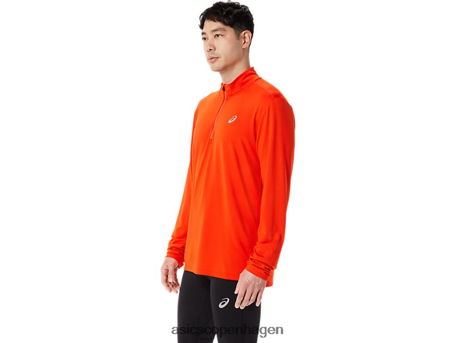 Asics færdigsæt halv lynlås cherry tomat Z206F6966