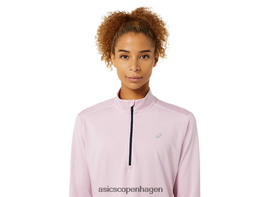 Asics færdigsæt halv lynlås knapt rose/fransk blå Z206F63496