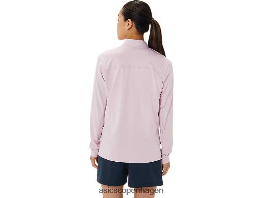 Asics færdigsæt halv lynlås lam knapt rose/fransk blå Z206F63316