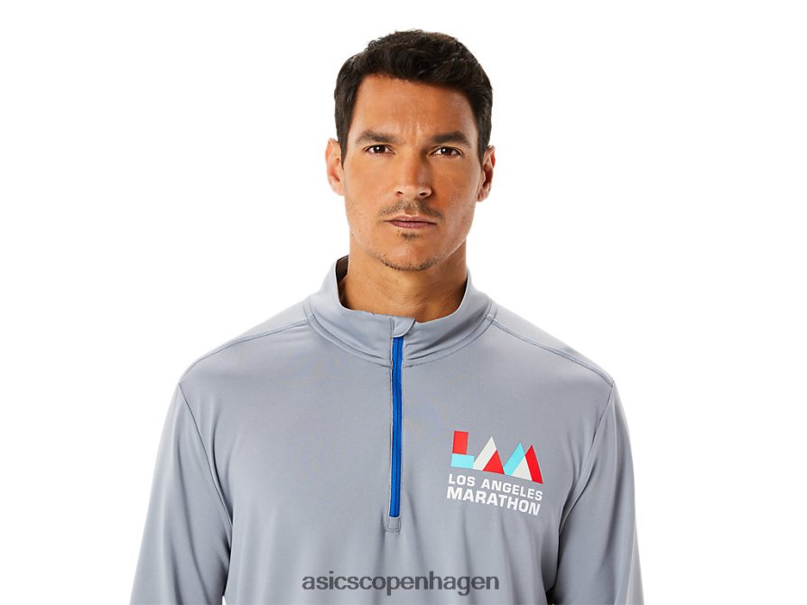 Asics færdigsæt halv lynlås lam sheet rock/søkørsel Z206F61340