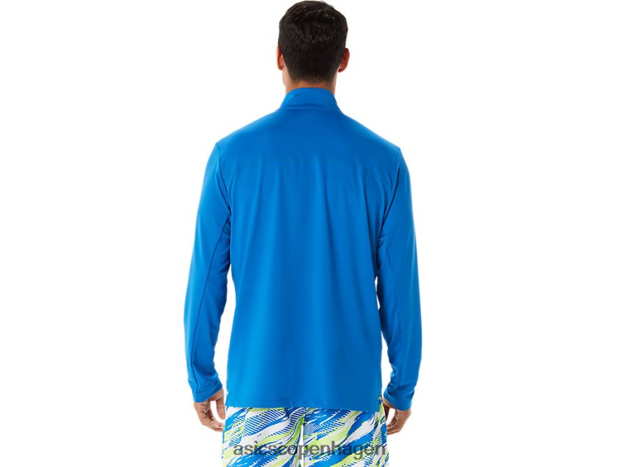 Asics færdigsæt halv lynlås lam søkørsel/hazard green Z206F61339