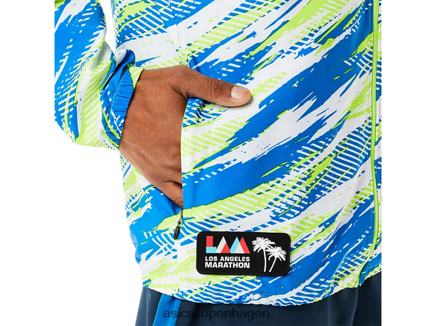 Asics færdigsæt jakke lam hazard grøn Z206F61343