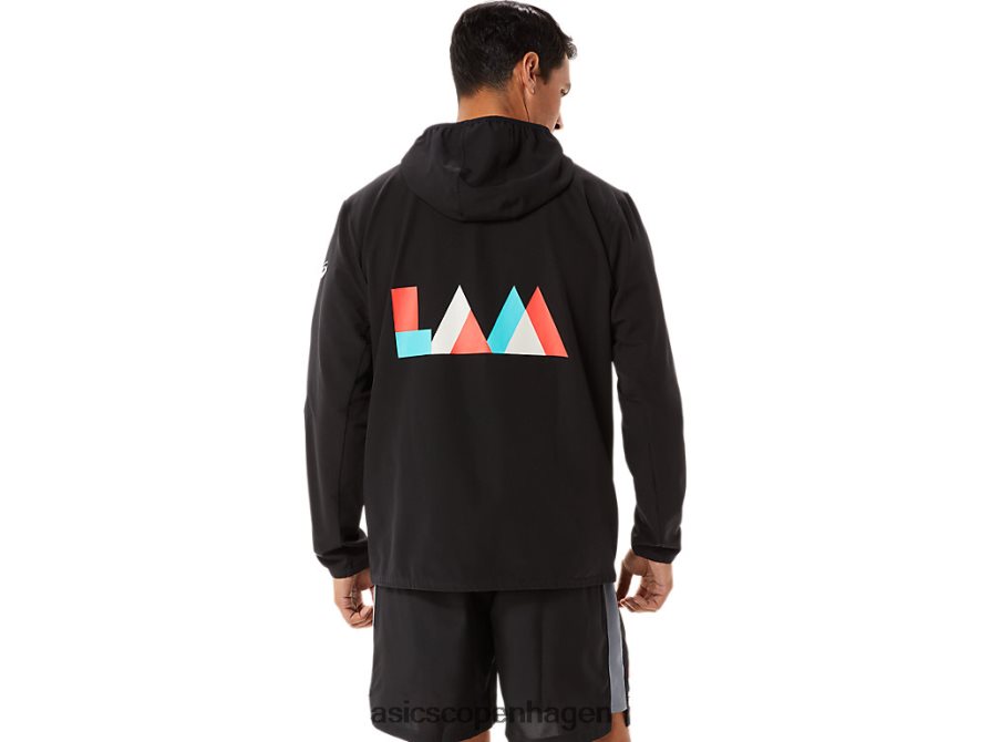 Asics færdigsæt jakke lam ydeevne sort Z206F61345