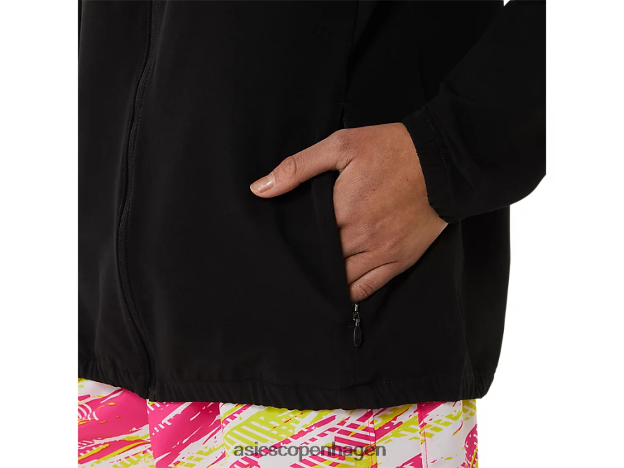 Asics færdigsæt jakke lam ydeevne sort Z206F63311